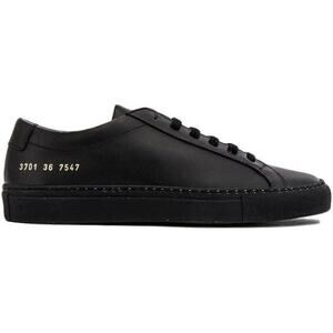 Common Projects Achilles Leather Sneakers Black - 5